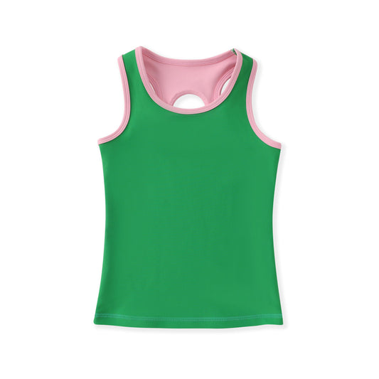 Grn/Pnk Country Club Tank