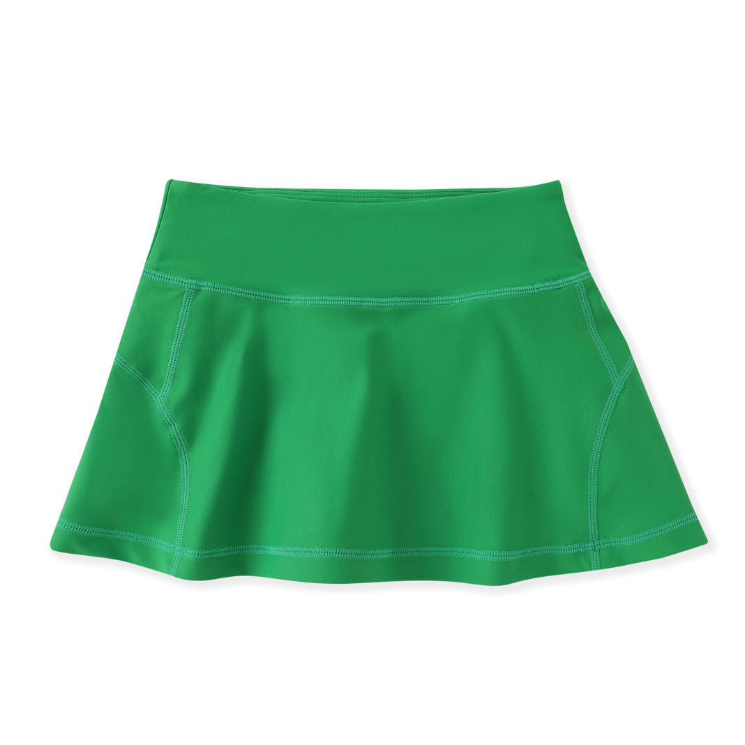 Green & Pink Tennis Skirt