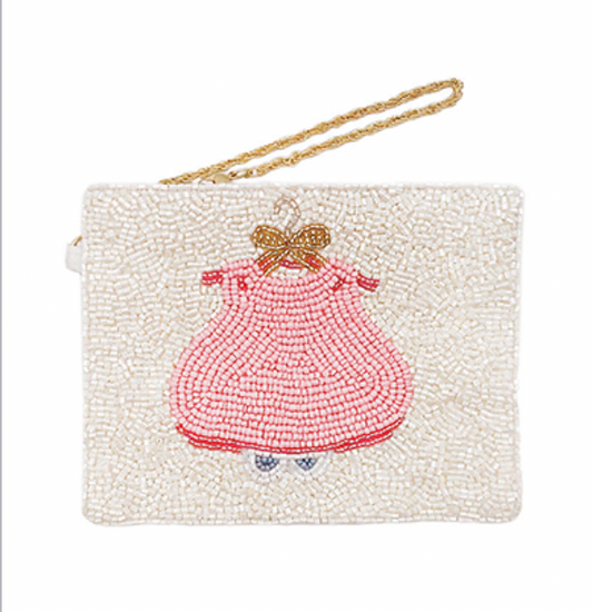Beaded Baby Clothes Purse