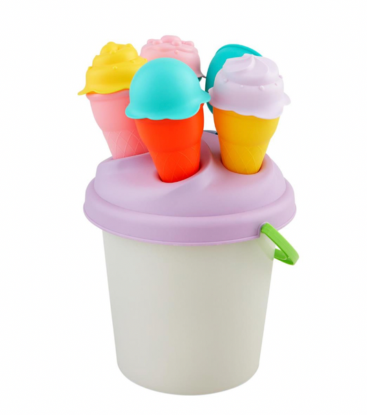 Ice Cream Beach Bucket Toy Set