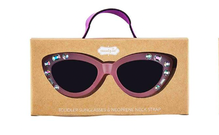 Toddler GIrl Sunglasses & Strap Set