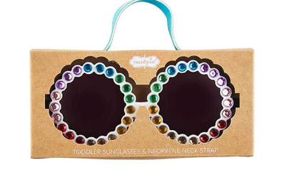 Toddler GIrl Sunglasses & Strap Set