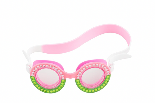 Green Girl Swim Goggles