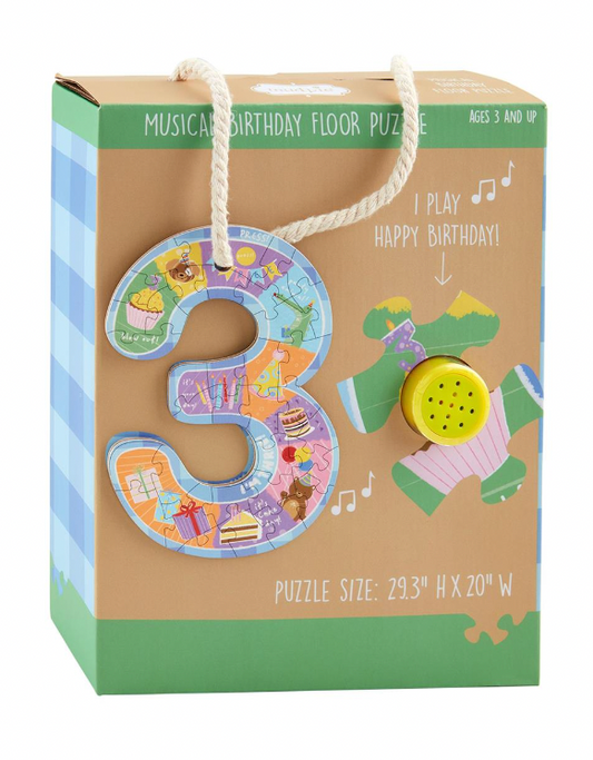 Three Birthday Sound Floor Puzzle