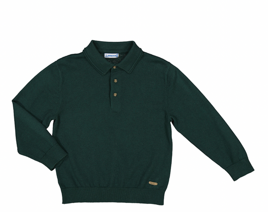 Apline Green L/S Polo