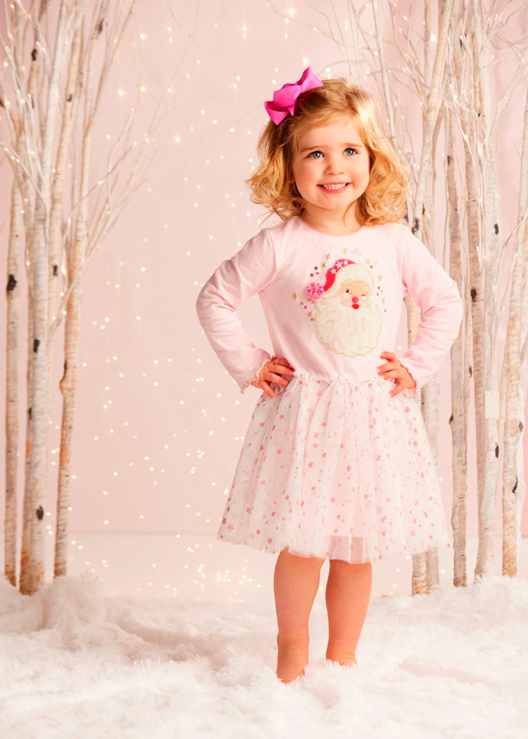 Pink Santa Tutu Dress