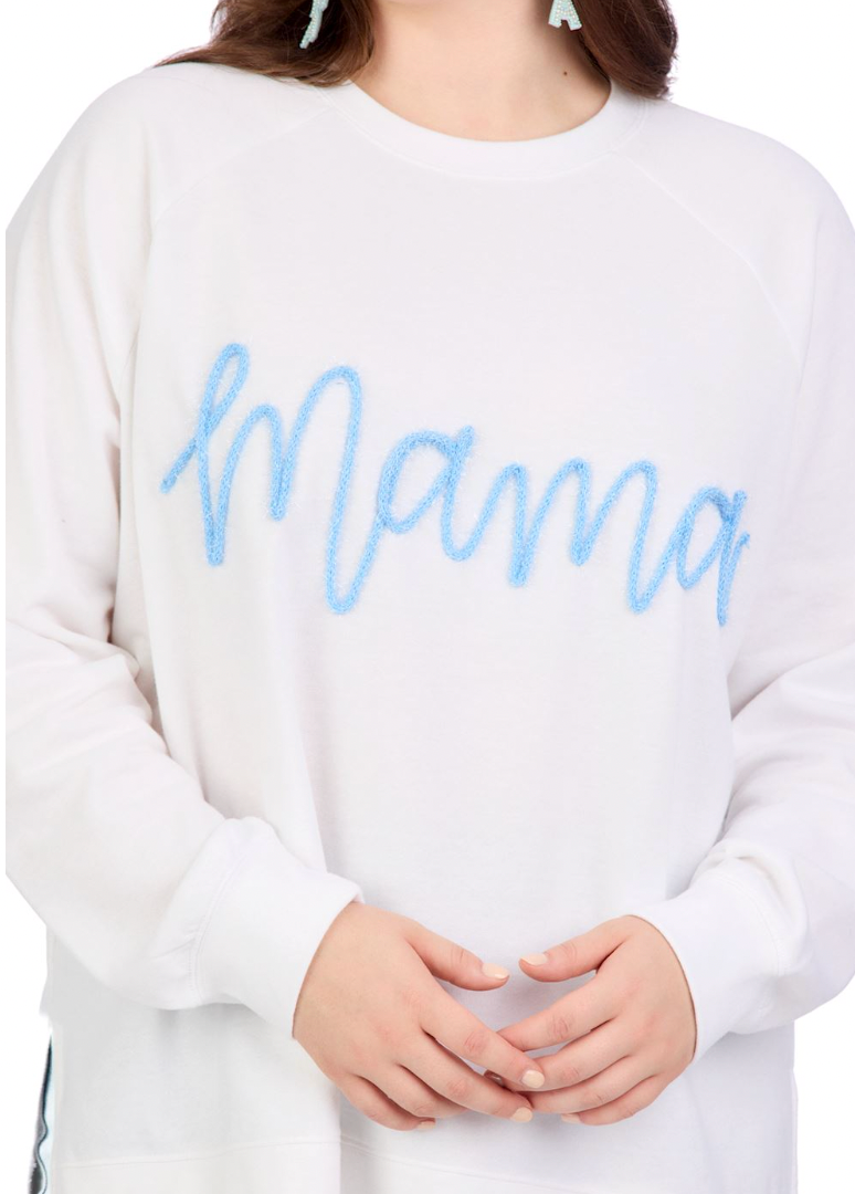 Blue Mama Sparkle Sweatshirt