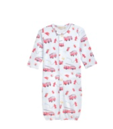 Fire Trucks Conv Gown & hat