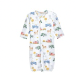 Tractor Farm Gown & Hat