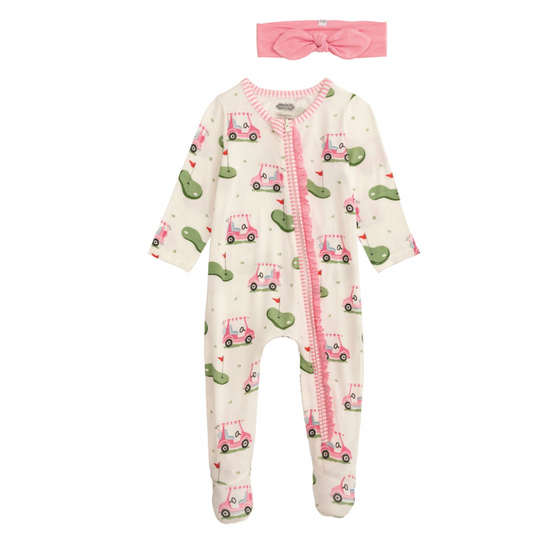 Girl Golf Print Sleeper
