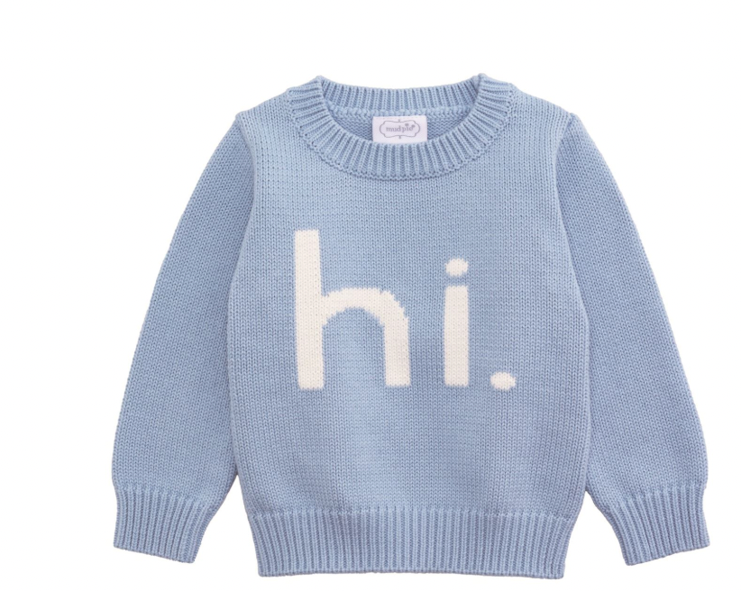 HI Baby Boy Sweater