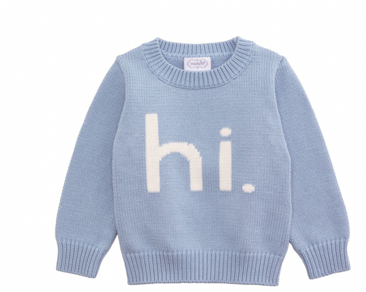 HI Baby Boy Sweater