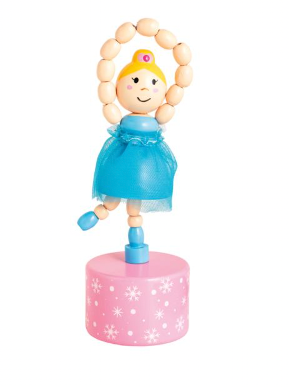 Blue Ballerinca Collapsing Toy – Belli Bambini