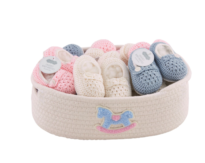 Crochet Baby Booties