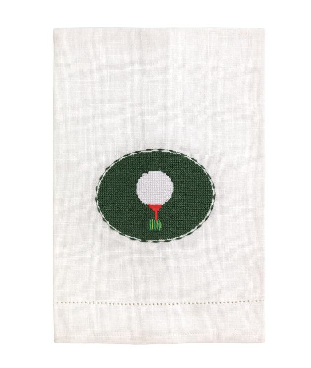 Ball Tee Needlepoint Towel