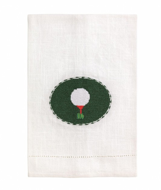 Ball Tee Needlepoint Towel