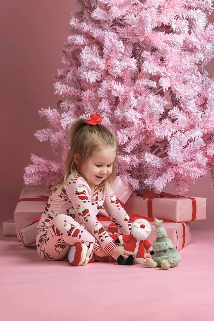Santa Light-Up Christmas Slippers