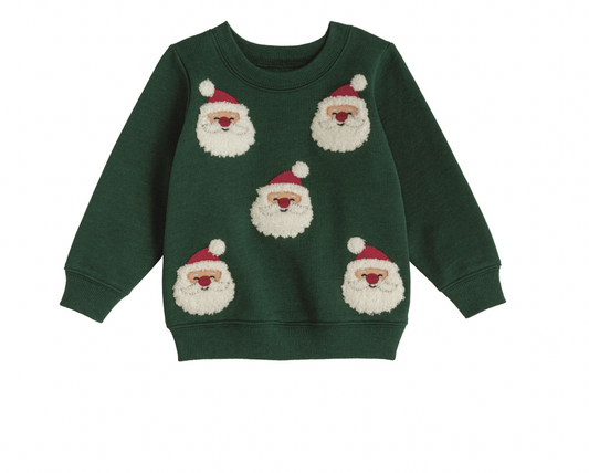 Green Santa Sweatshirt