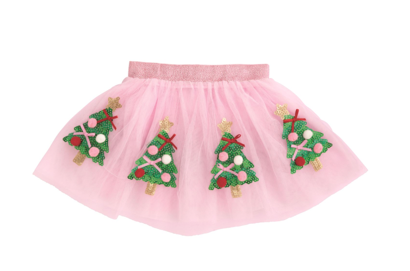 Pink Christmas Tree Tutu