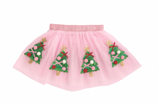 Pink Christmas Tree Tutu
