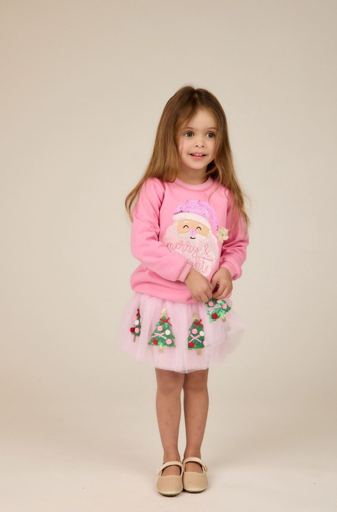 Pink Christmas Tree Tutu