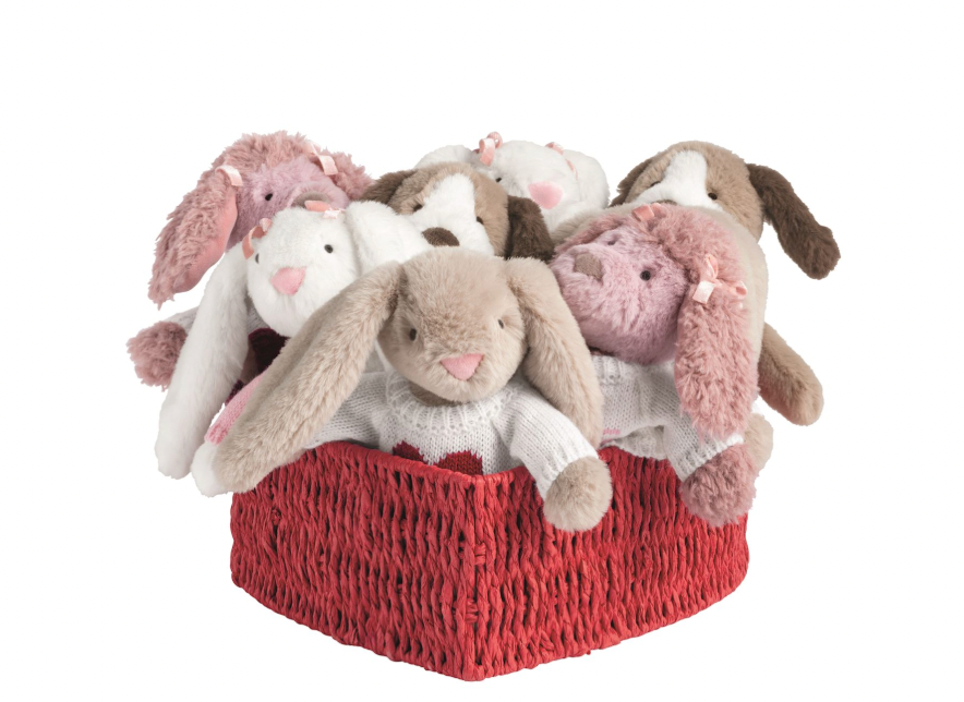 Valentine's Sweater Plush Pals
