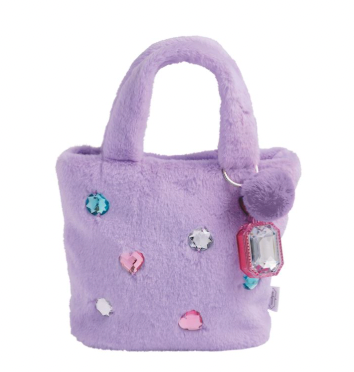 Purple Glitzy Purses/Keychains