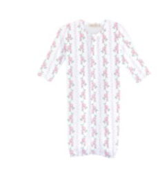 Soft Roses Conv Gown & Hat