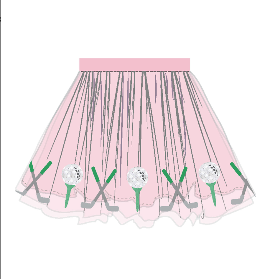Golf Pink Tutu