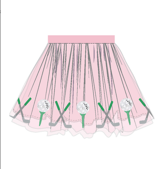 Golf Pink Tutu