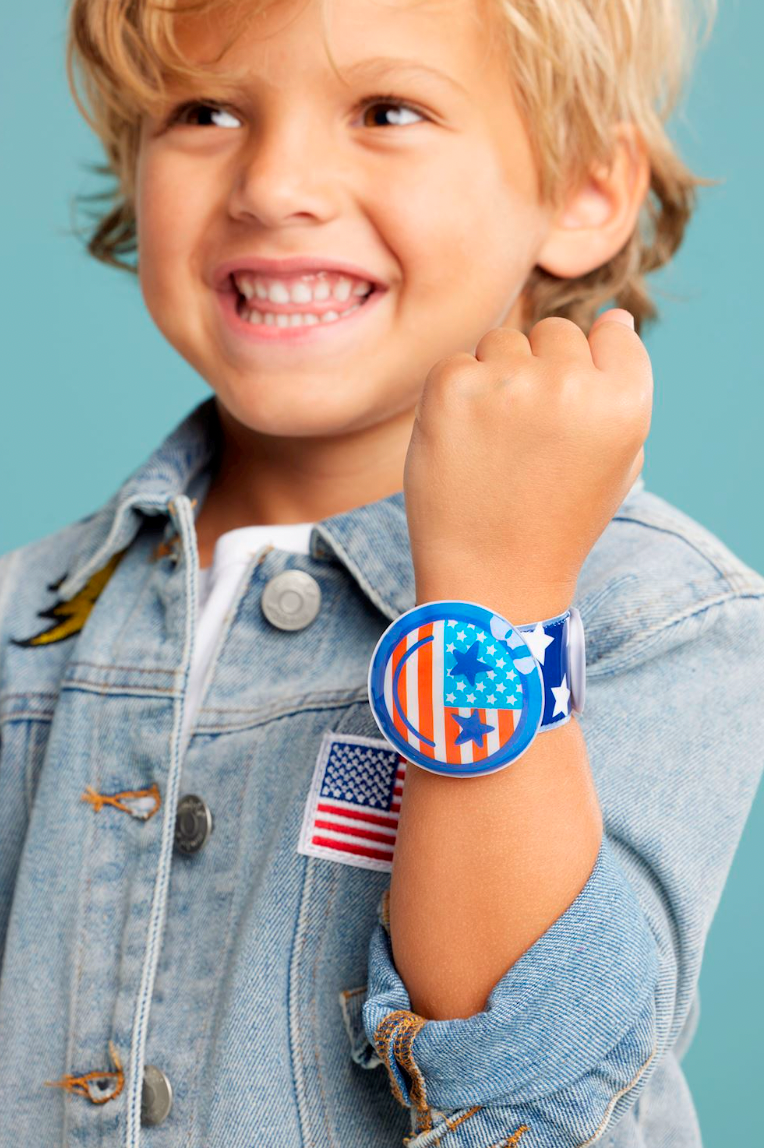 Patriotic Slap Bracelets