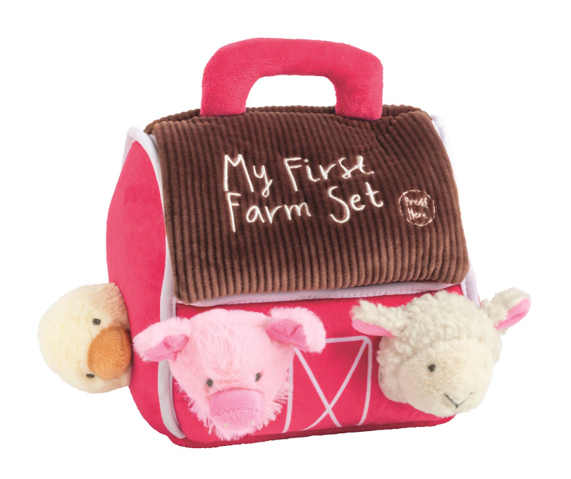 My First Farm Plush Set