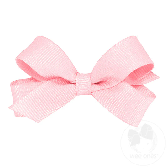 Tiny Classic Grosgrain Plain Bow