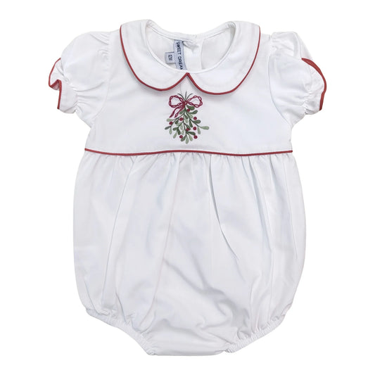 Mistletoe White Bubble
