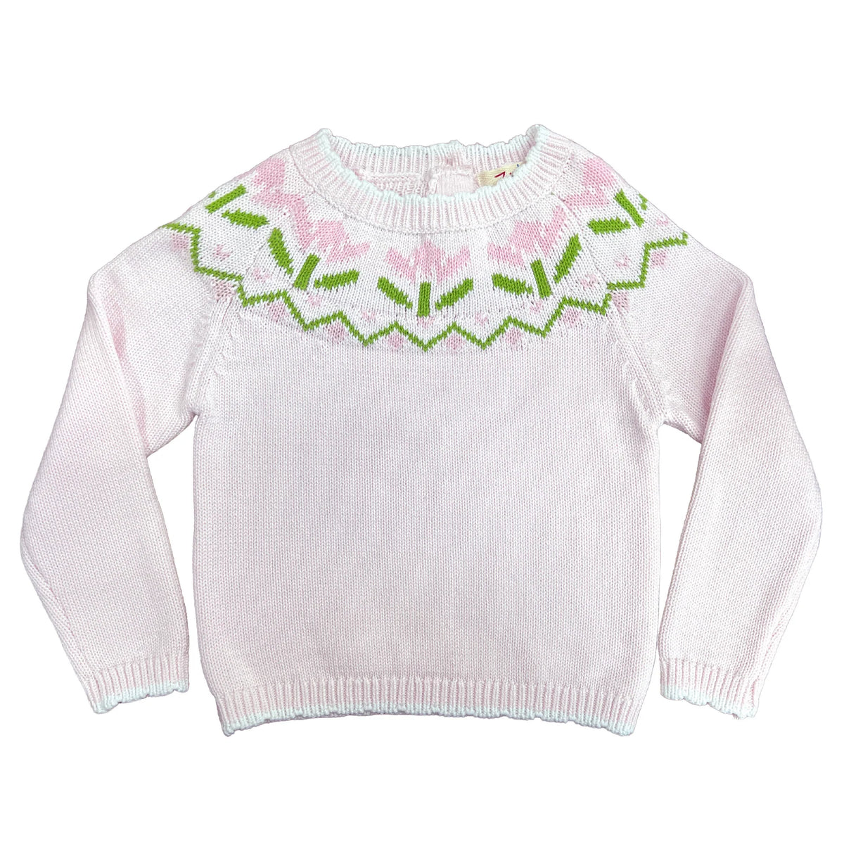 Tulip Intarsia Sweater