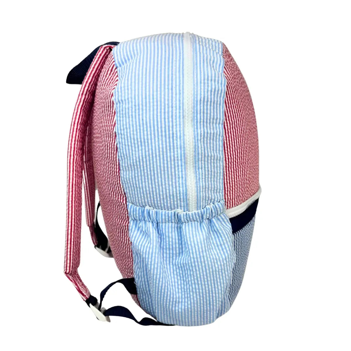 Yankee Doodle Medium Seersucker Backpack