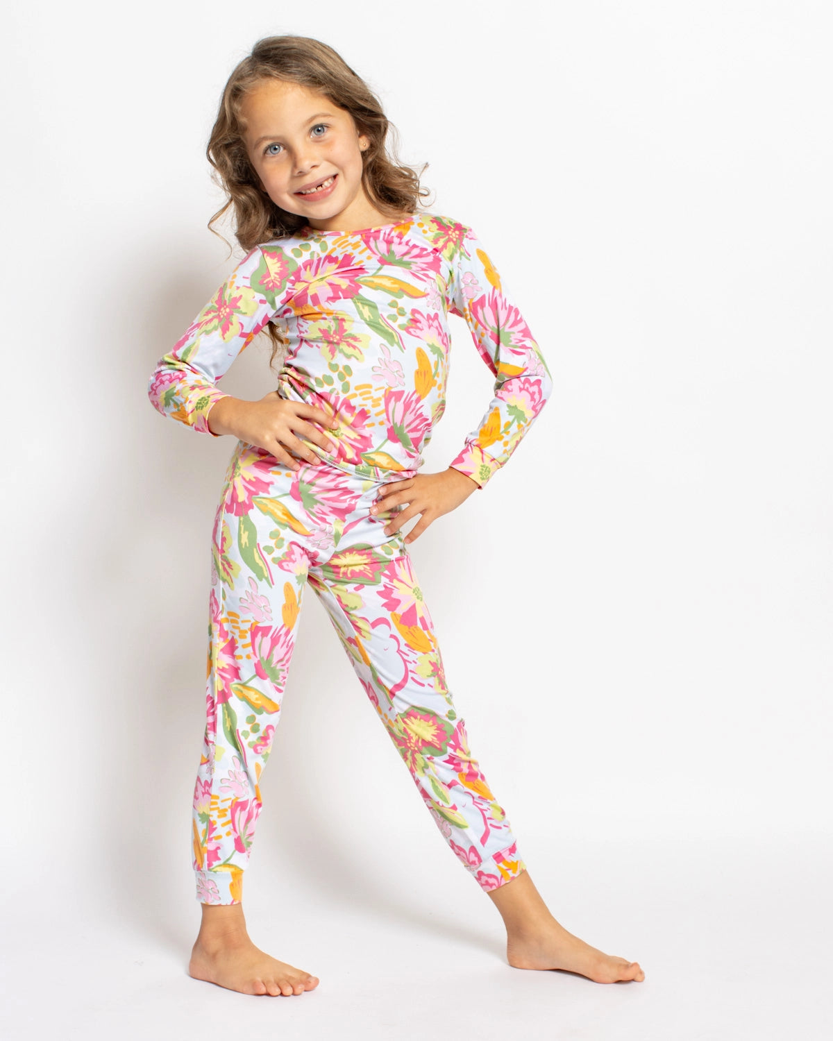 Summer Bouquet LS Pajamas