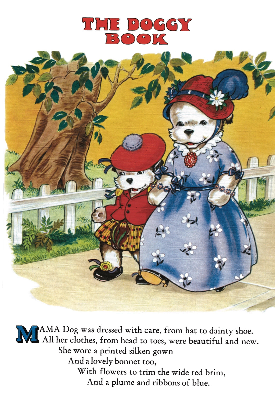 Doggy Book Vintage Book