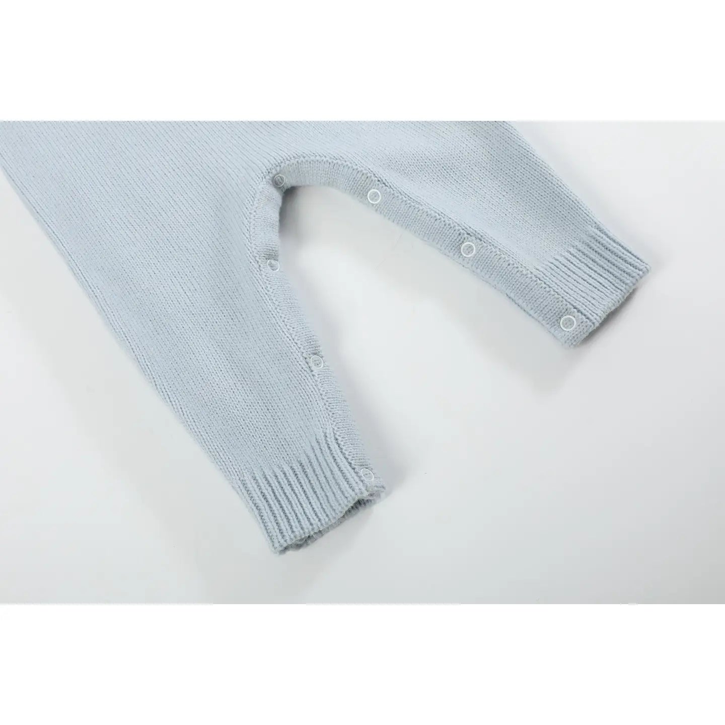 Light Blue Santa Romper