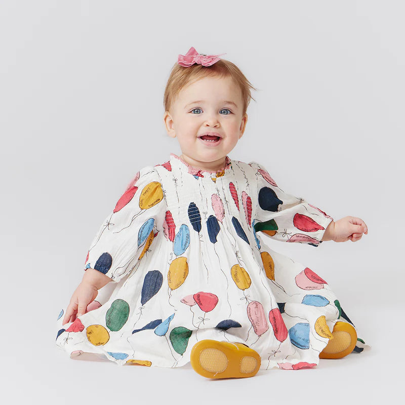 Baby Balloon Stevie Puff Dress Set