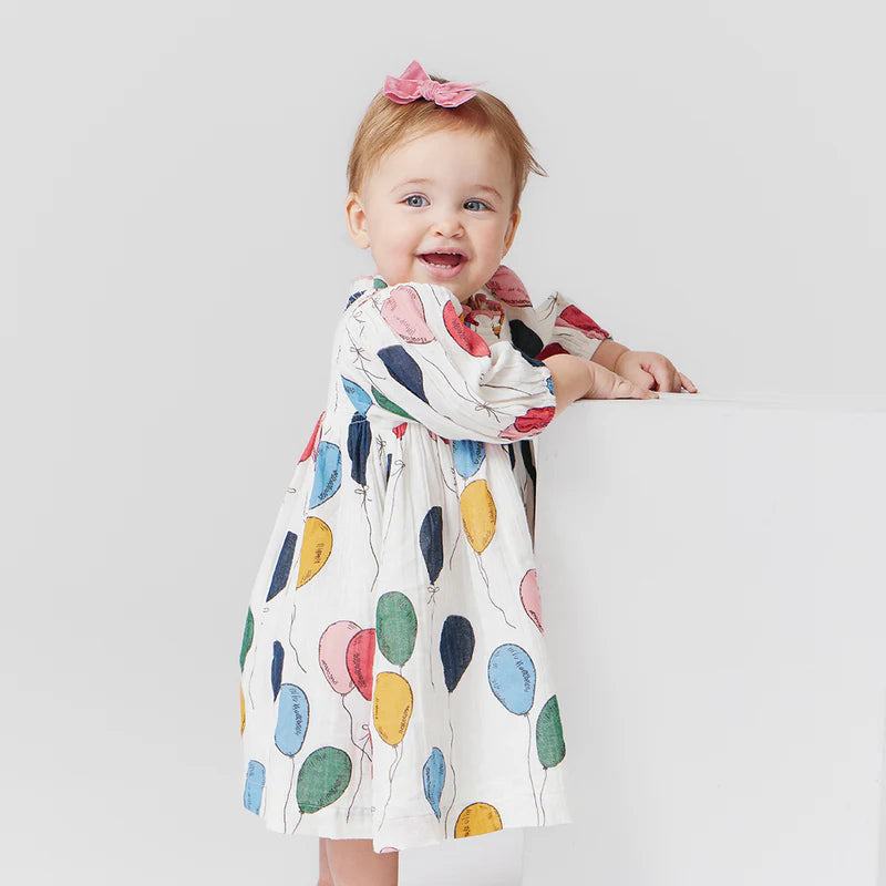 Baby Balloon Stevie Puff Dress Set