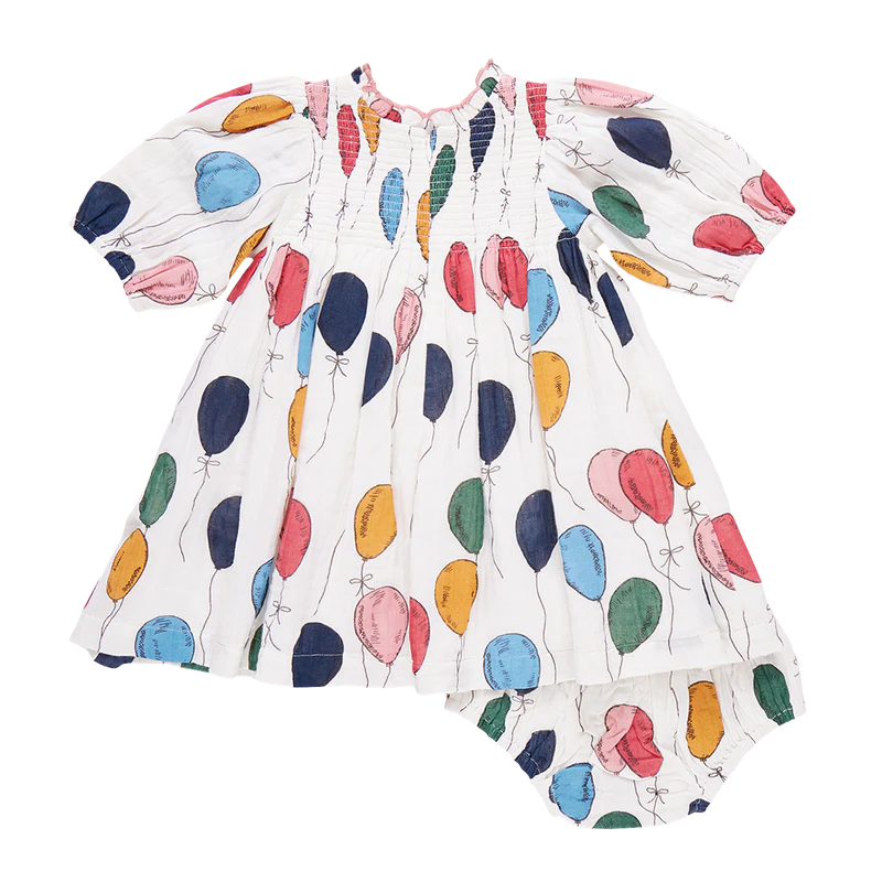 Baby Balloon Stevie Puff Dress Set