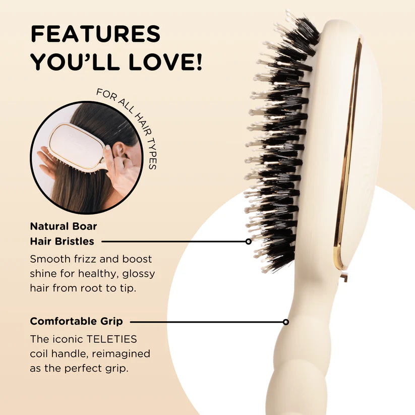 Tan Boar Brush