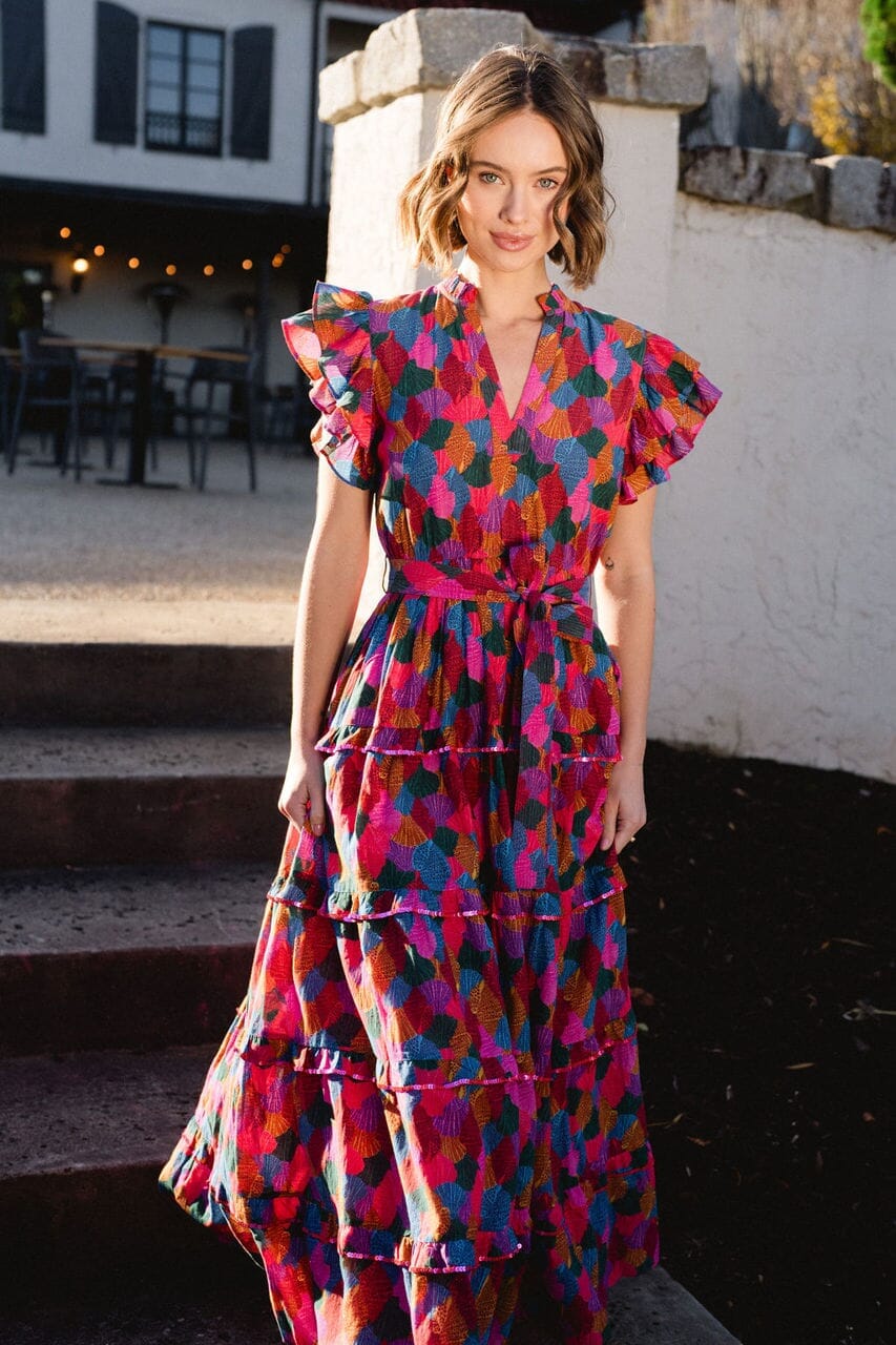 Delilah Maxi Dress - Pink - Final Sale - S