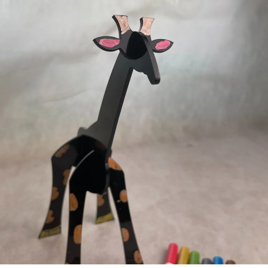 Giraffe 3D Puzzle +Markers