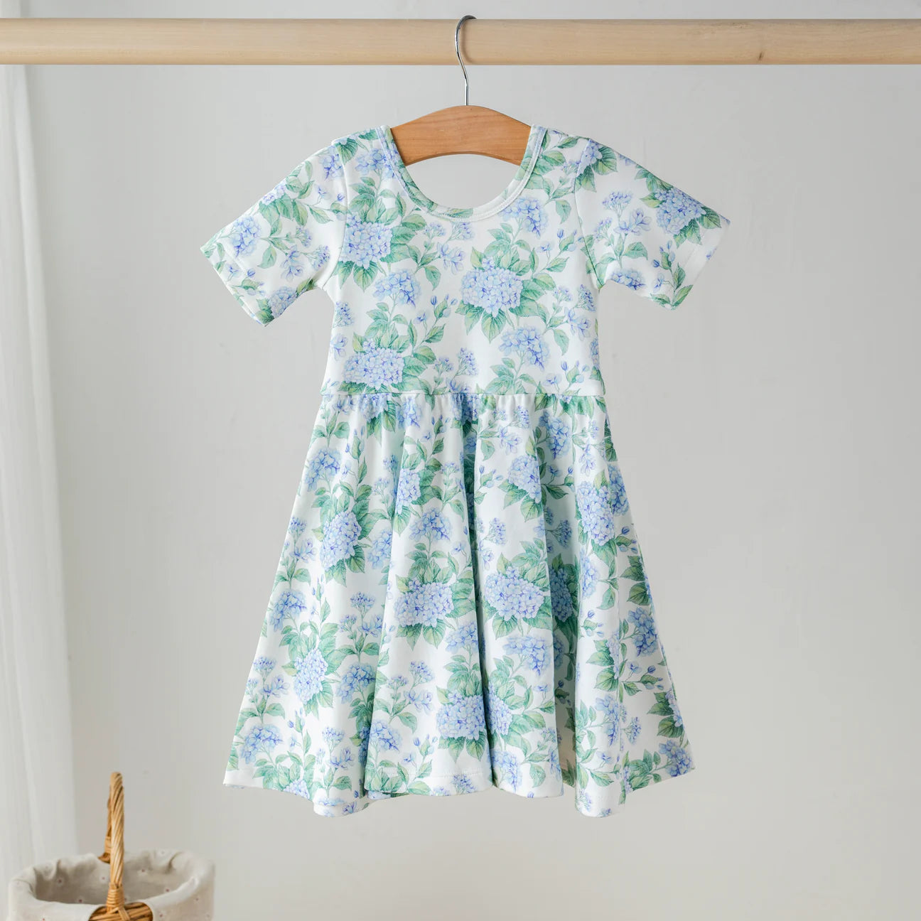 Hydrangea Organic Dress