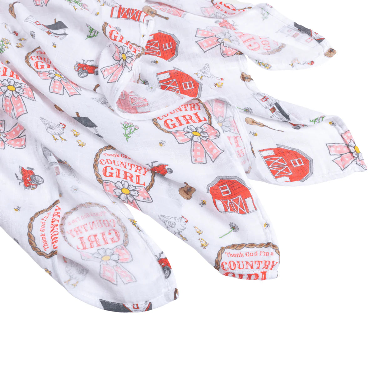 Country Girl Muslin Swaddle