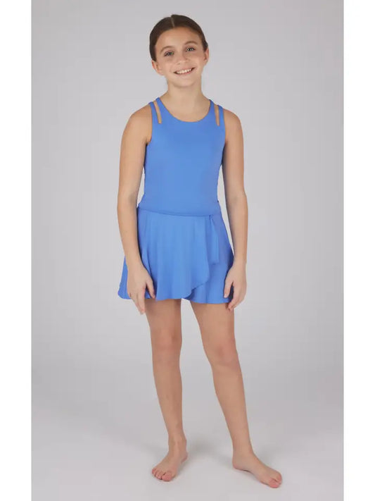 Grandala Sky Cut Out Tank, Skort, & Scrunch