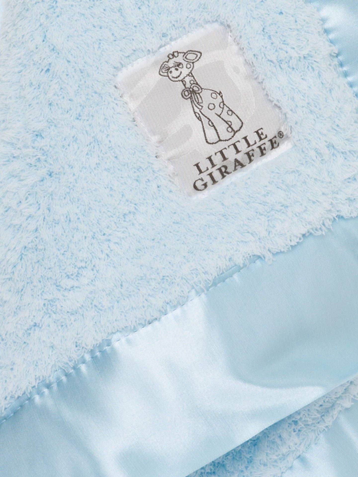 Chenille Blanky: Blue