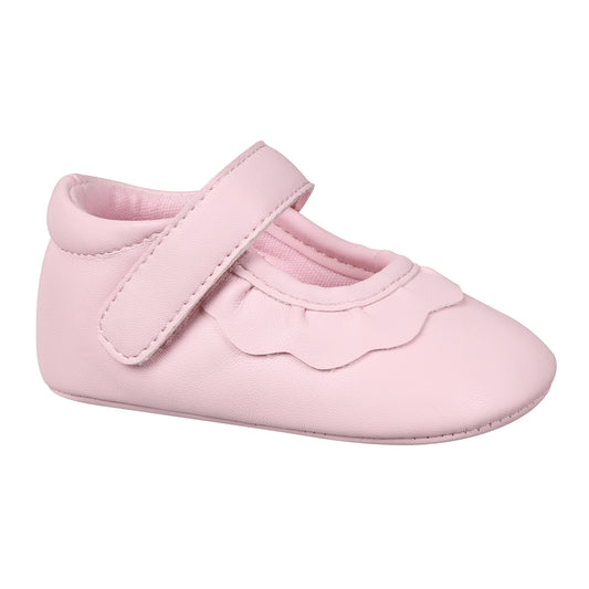 Pink Amina Crib Shoe